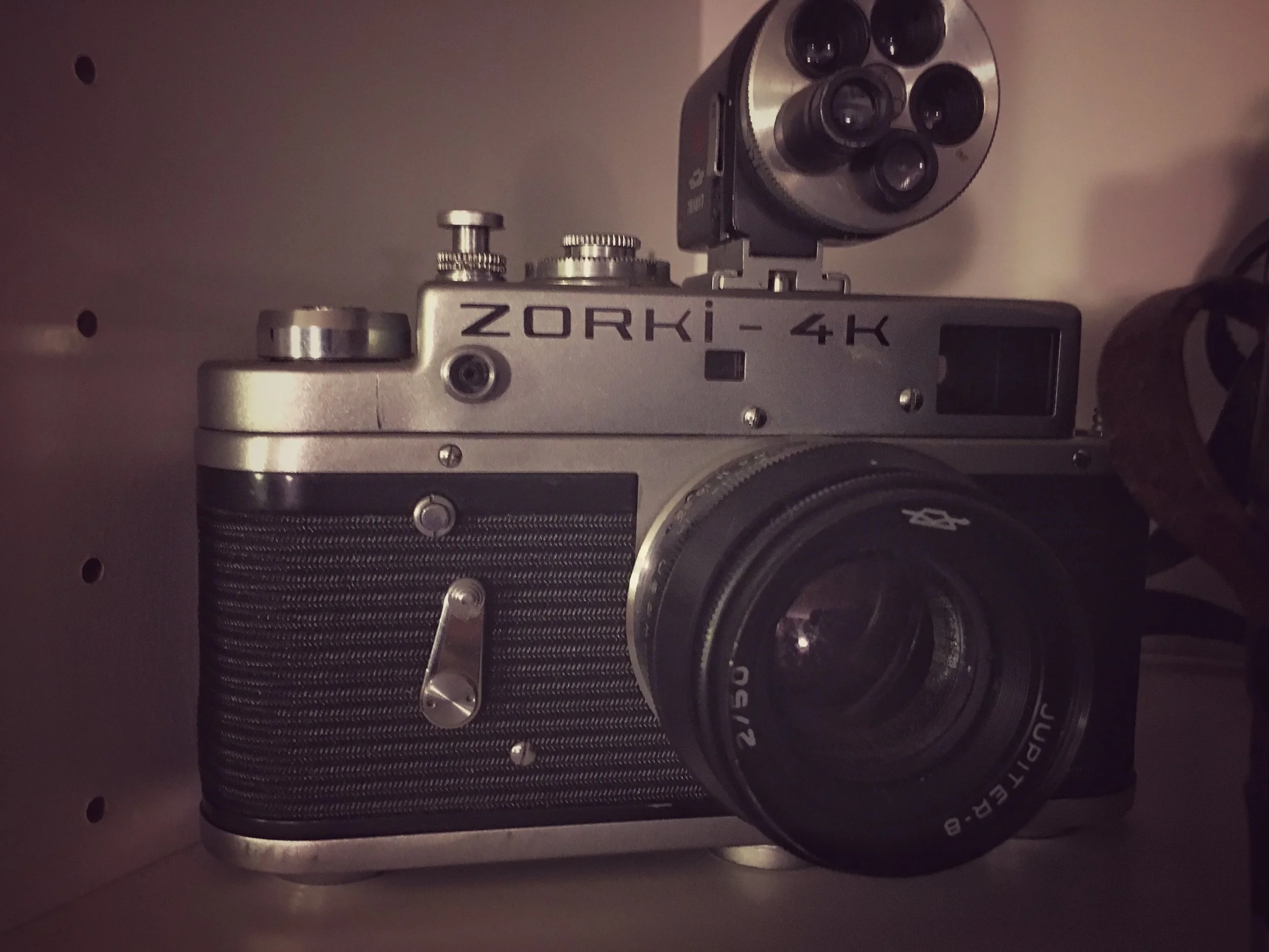 Zorki 4k, the first well designed, popular of the Soviet FED-Zorki line.