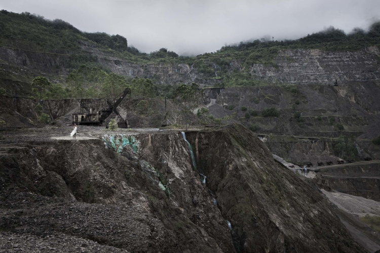  Sami and the Panguna mine [triptych 1], Blood Generation series, 2009 edition of 10 