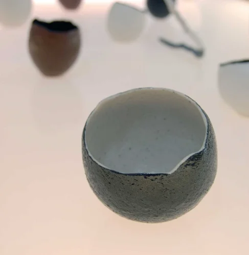 The Coconut Revolution (detail), porcelain, stoneware, glaze, wood, acrylic, lightbox, 120cm x 180cm, 2004-14 , photo by Lisa Hilli