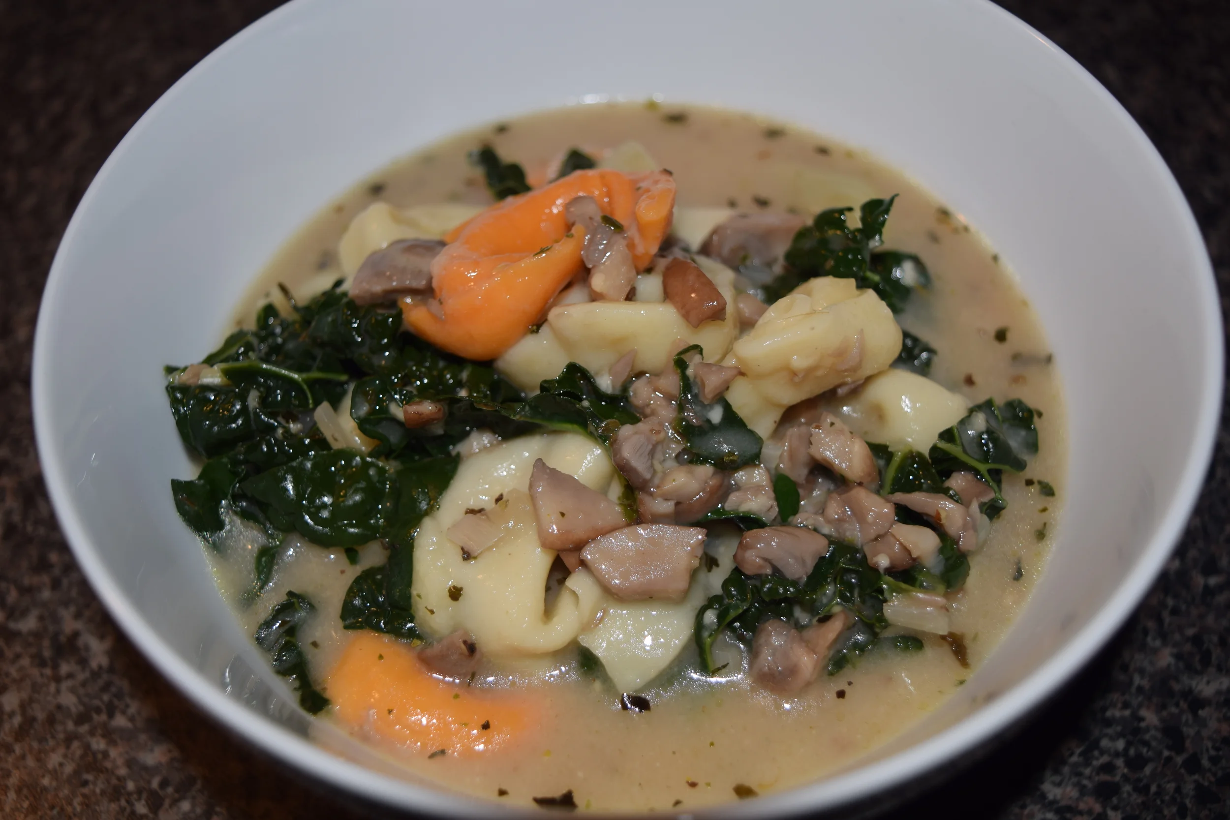 Creamy Tortellini Soup