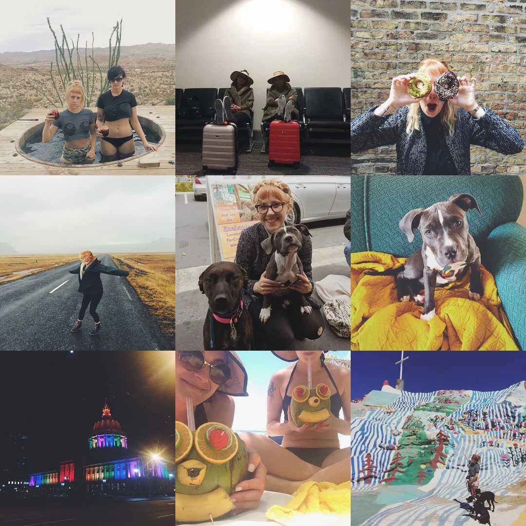 Year in review via Instagram