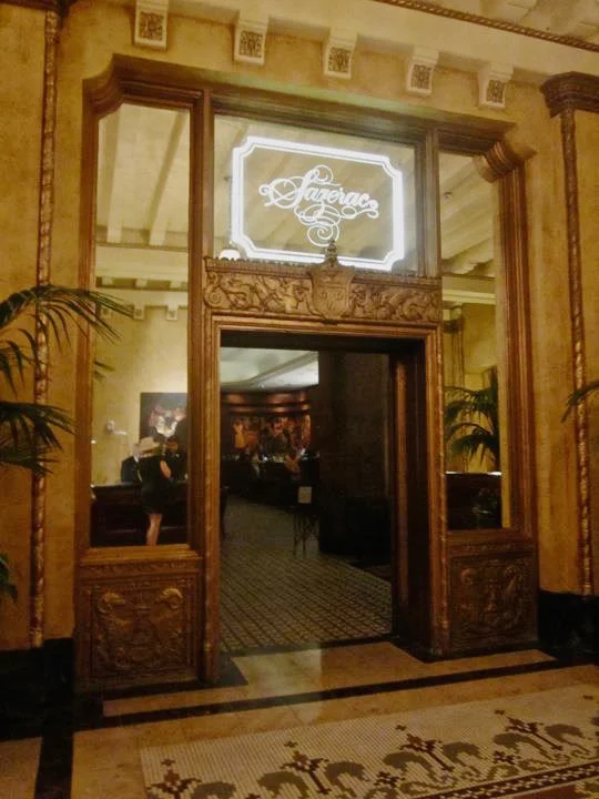 THE SAZERAC BAR ENTRANCE