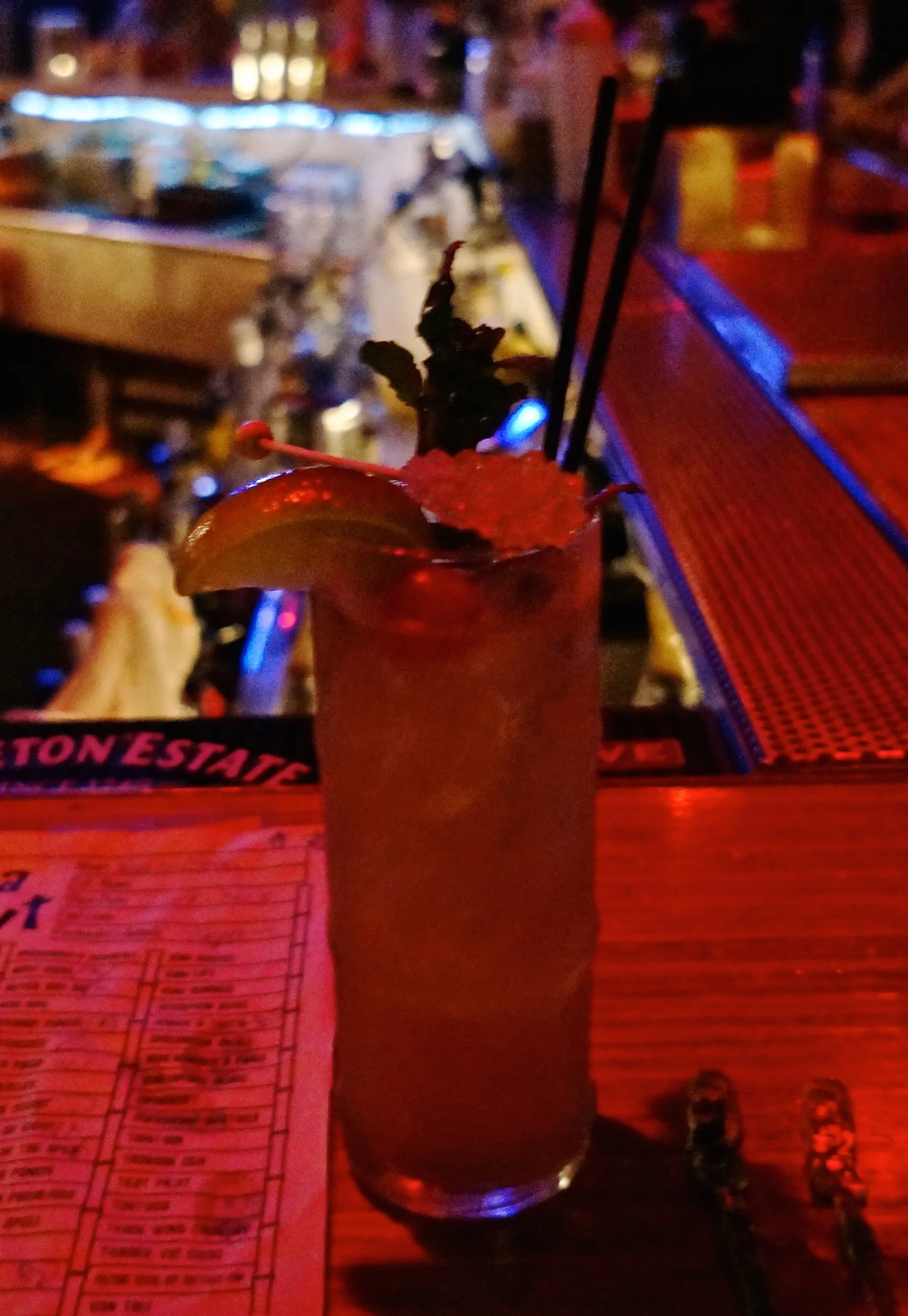 navy grog "dry. just dry."