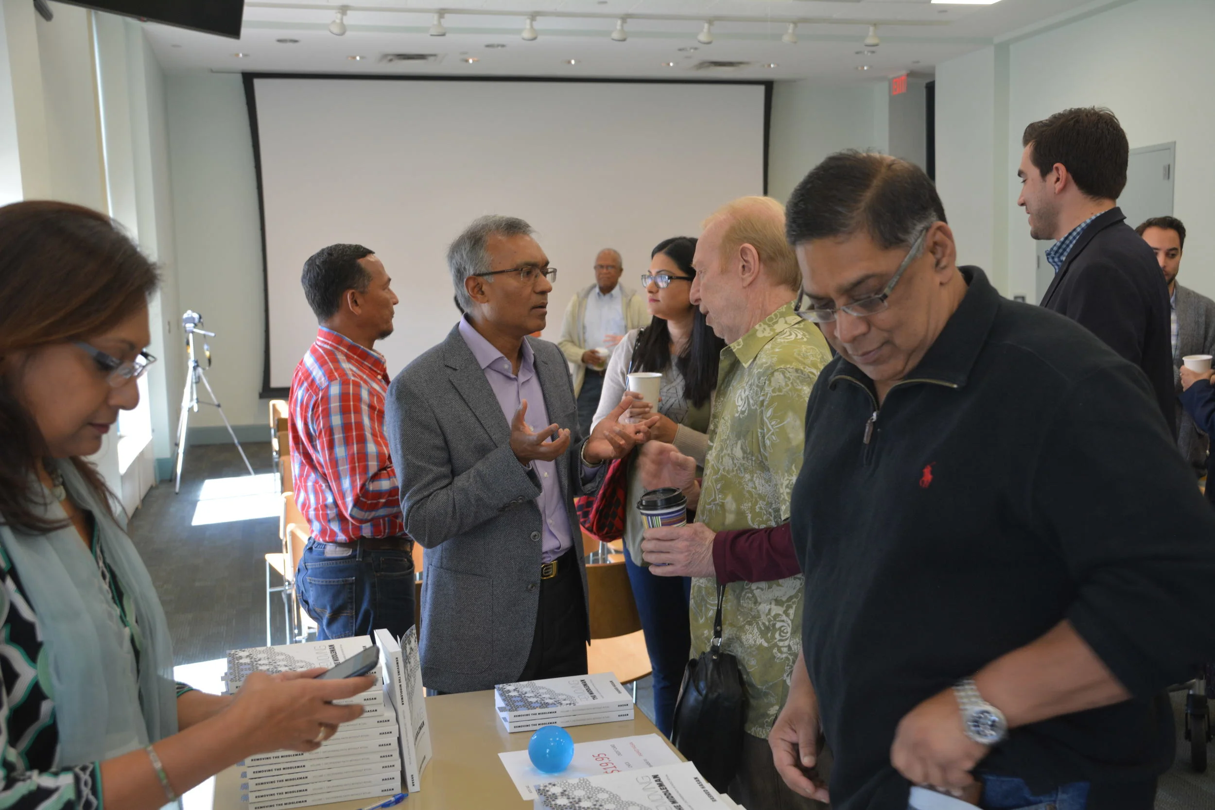 Discussion after Author Talk at Alexandria Library