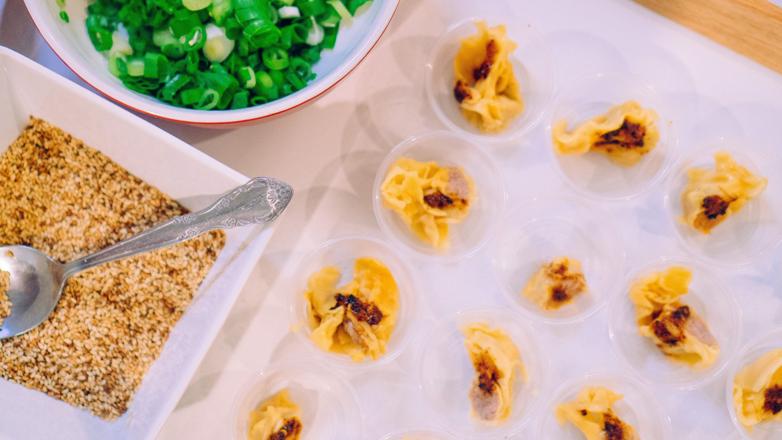Bacon Wontons were a hit!! If you didn't try these you're seriously missing out! Maybe we should start selling them.