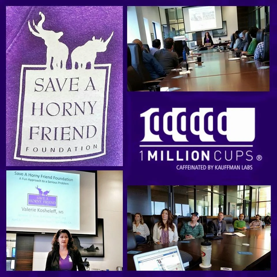 Presenting at Kauffman Foundation's 1 Million Cups San Diego