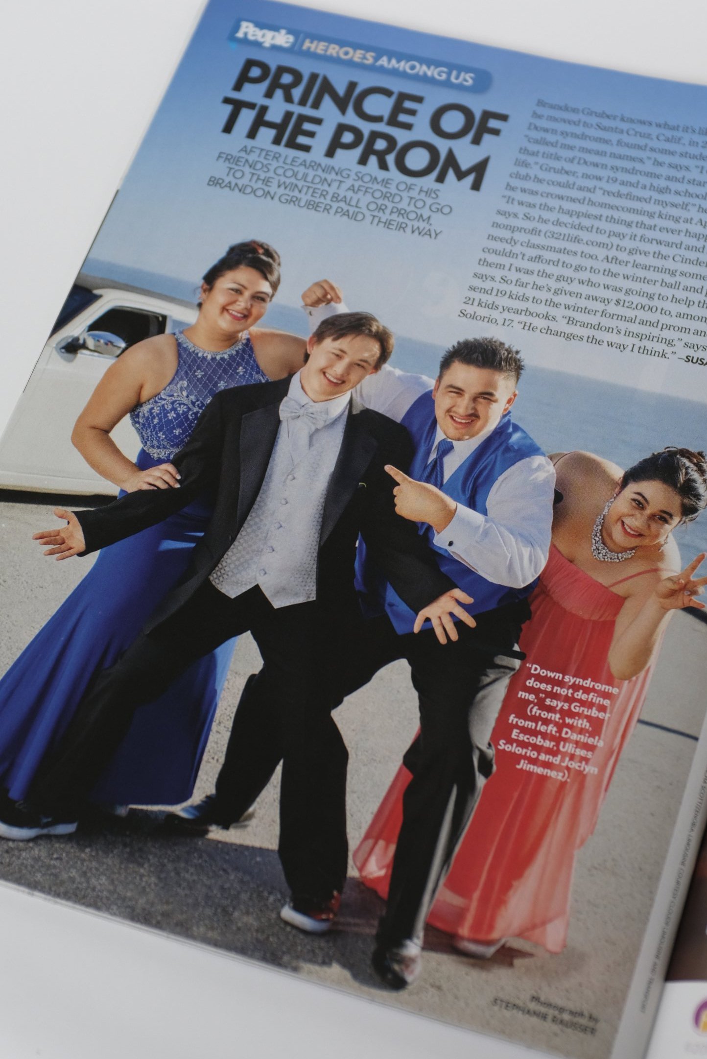 People Magazine Features 321Life and Brandon Gruber