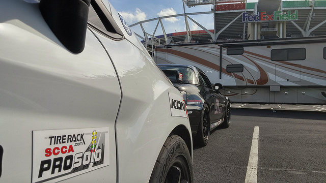 The 2016 Tire Rack Washington DC Pro Solo is being held at FedEx Field in Landover, Maryland