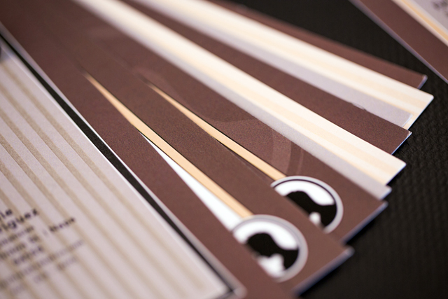 Detail image of menu design