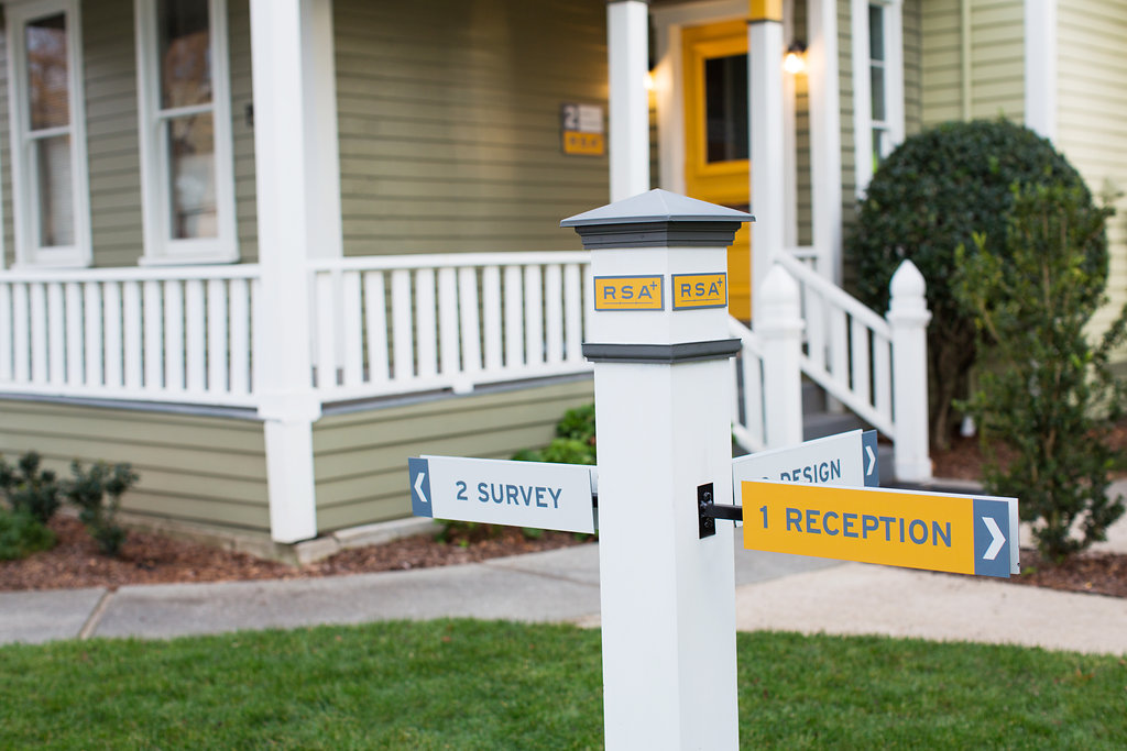 Sign design and site design