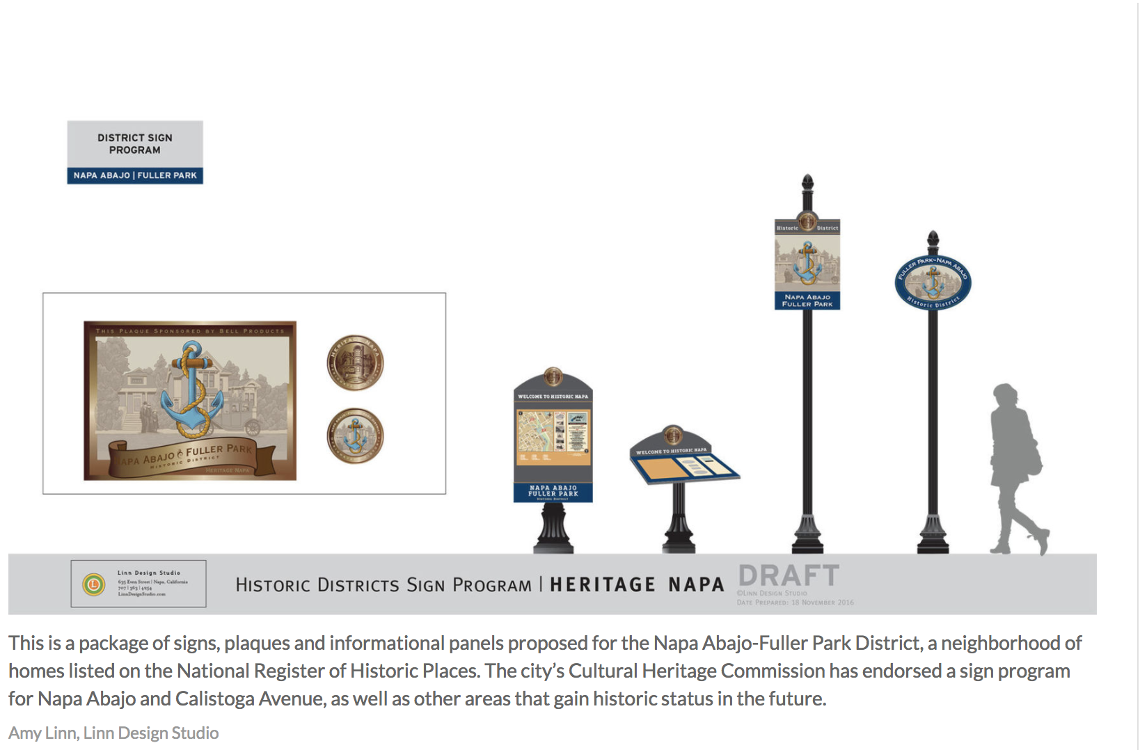 Amy Linn - Historic District Signs