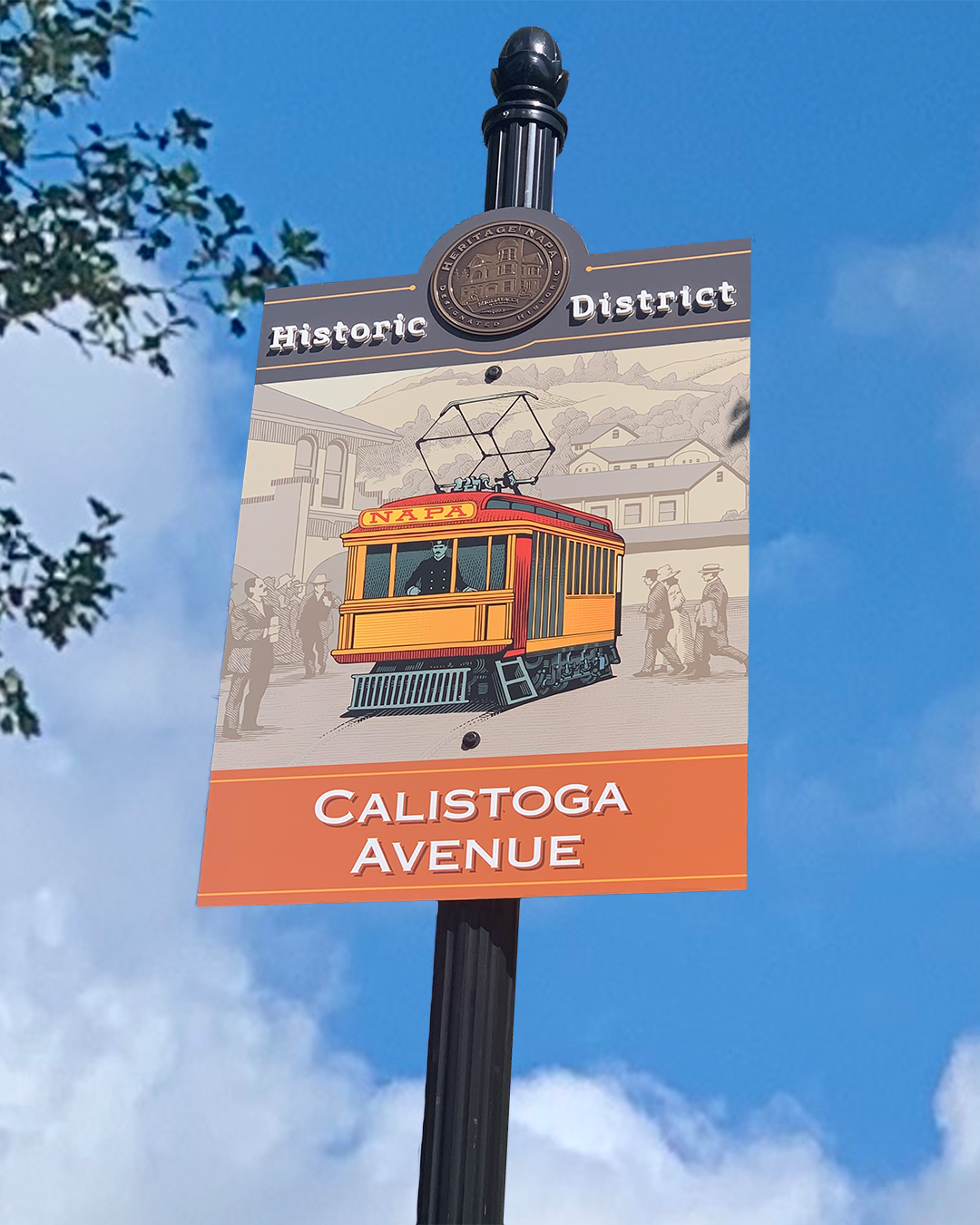 City of Napa | Historic Districts Branding &amp; Signage