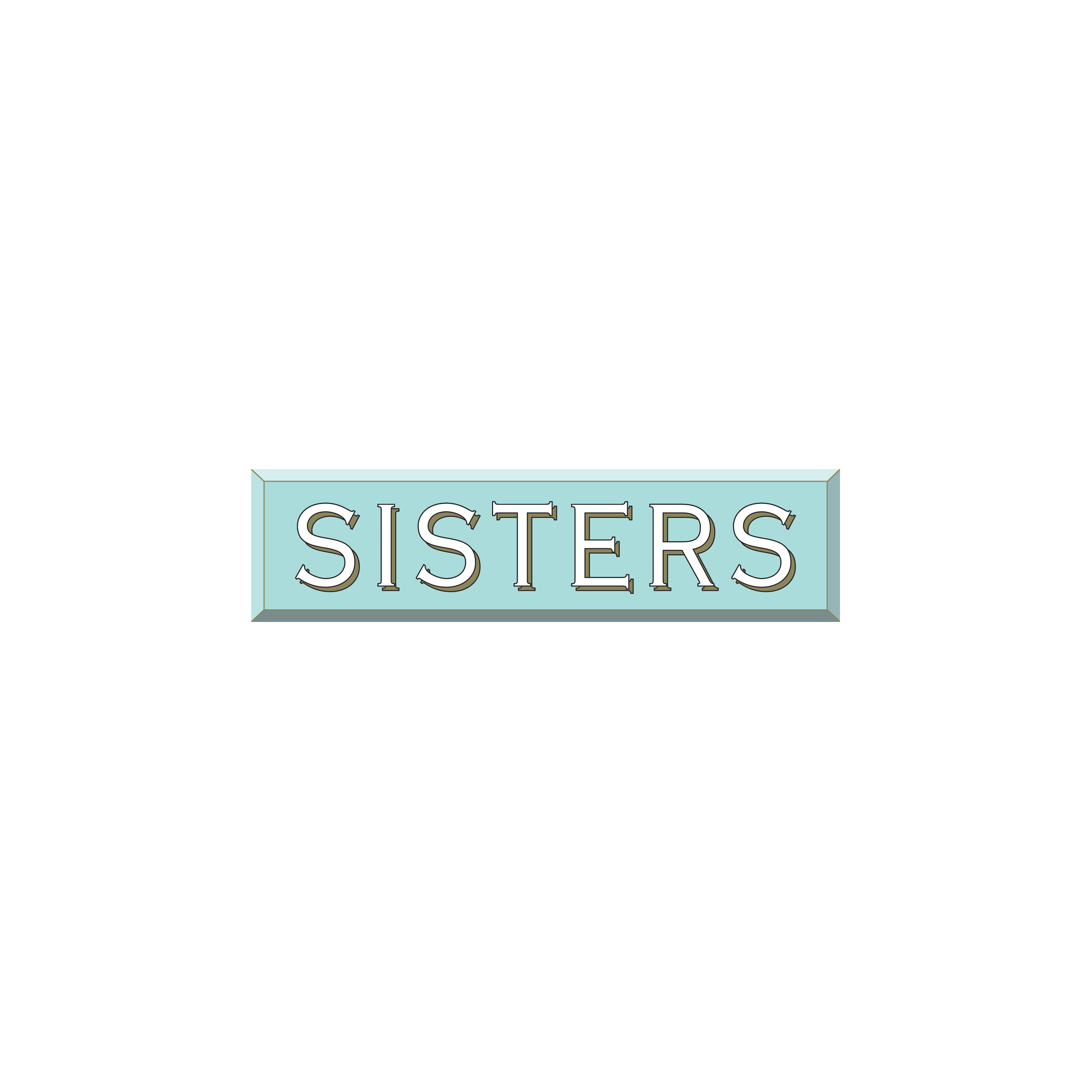 Sisters wine _ logo design