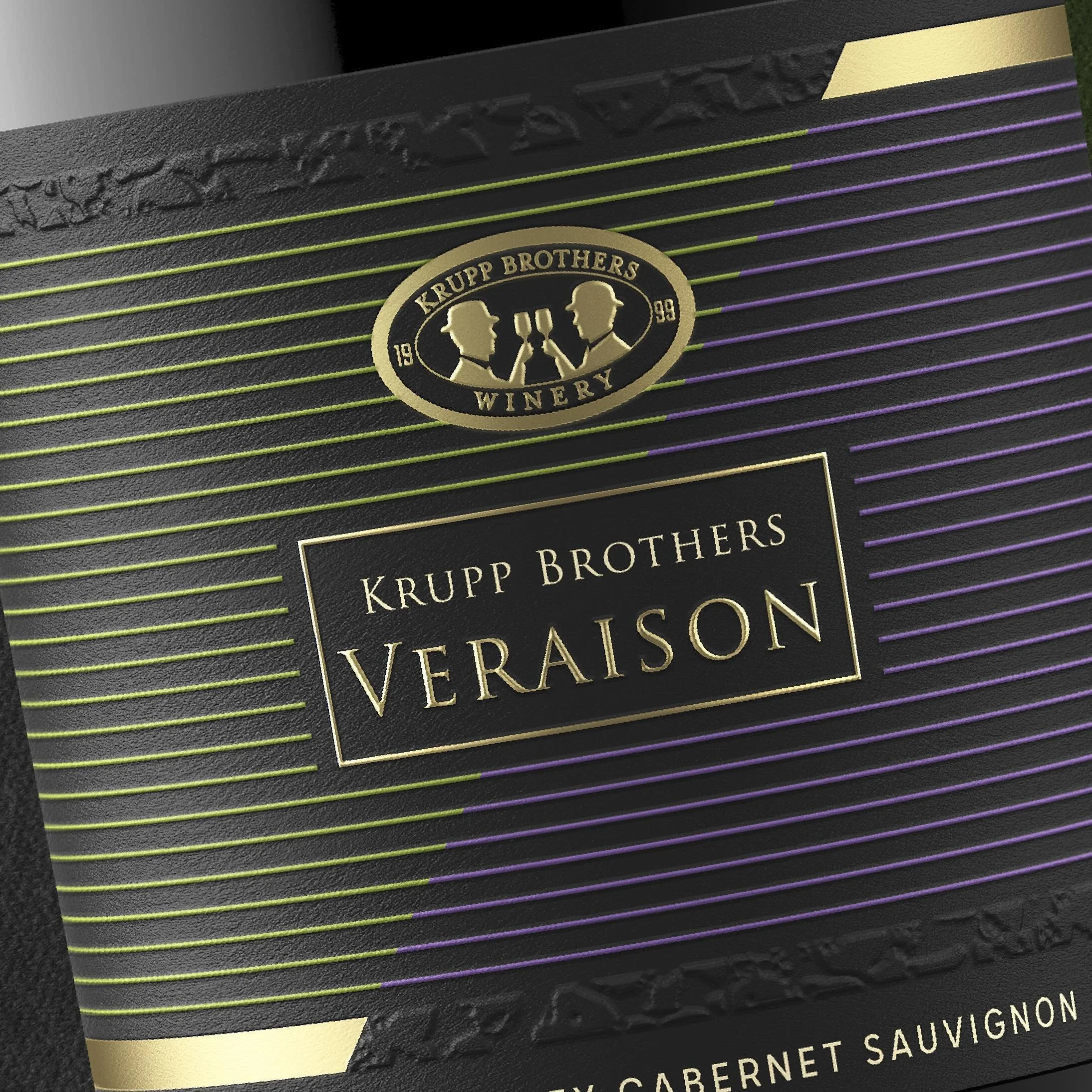 Veraison by Krupp Brothers

The Krupp Brothers story: As the brothers developed Stagecoach Vineyards (which became one of the premier vineyards in the Napa Valley) 1 BILLION pounds of volcanic rock were cleared to make room for the vines.

We pay tri