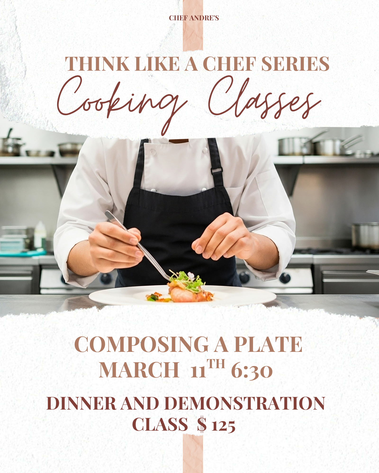 THINK LIKE A CHEF SERIES - COMPOSING A PLATE LIKE A CHEF