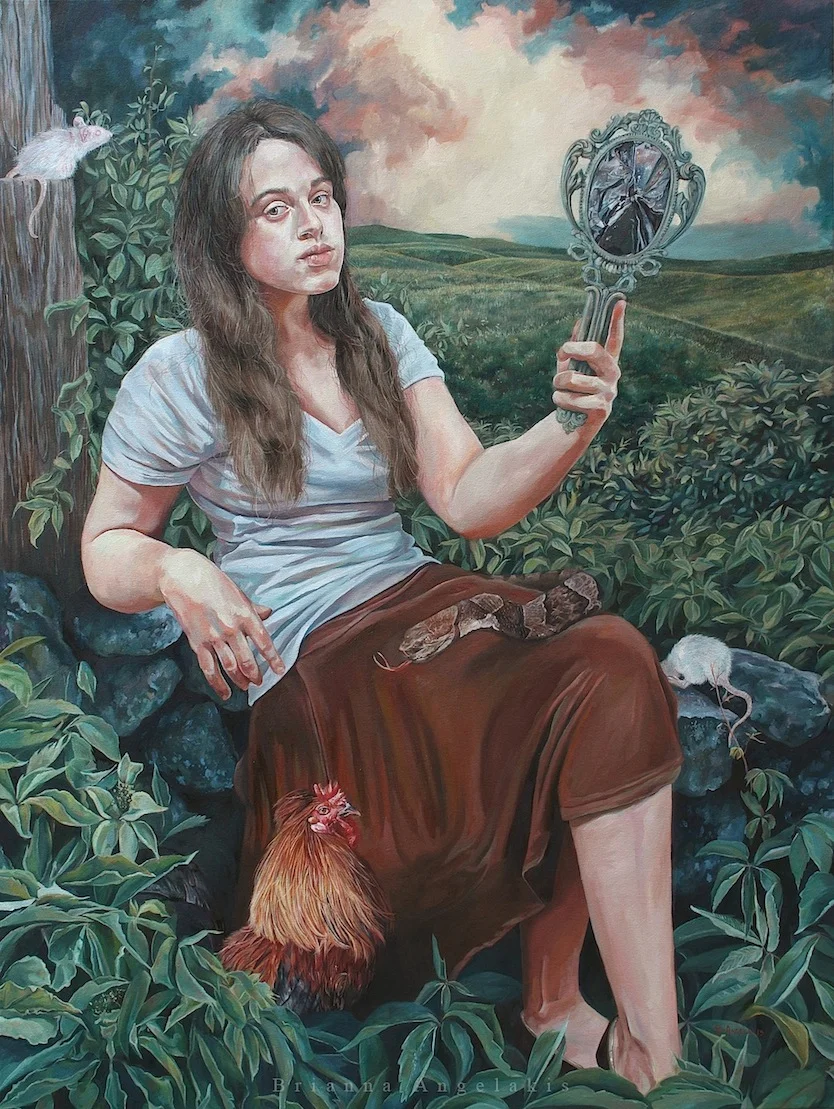  The Premonition  36×48, oil on canvas   Inquire for availability  