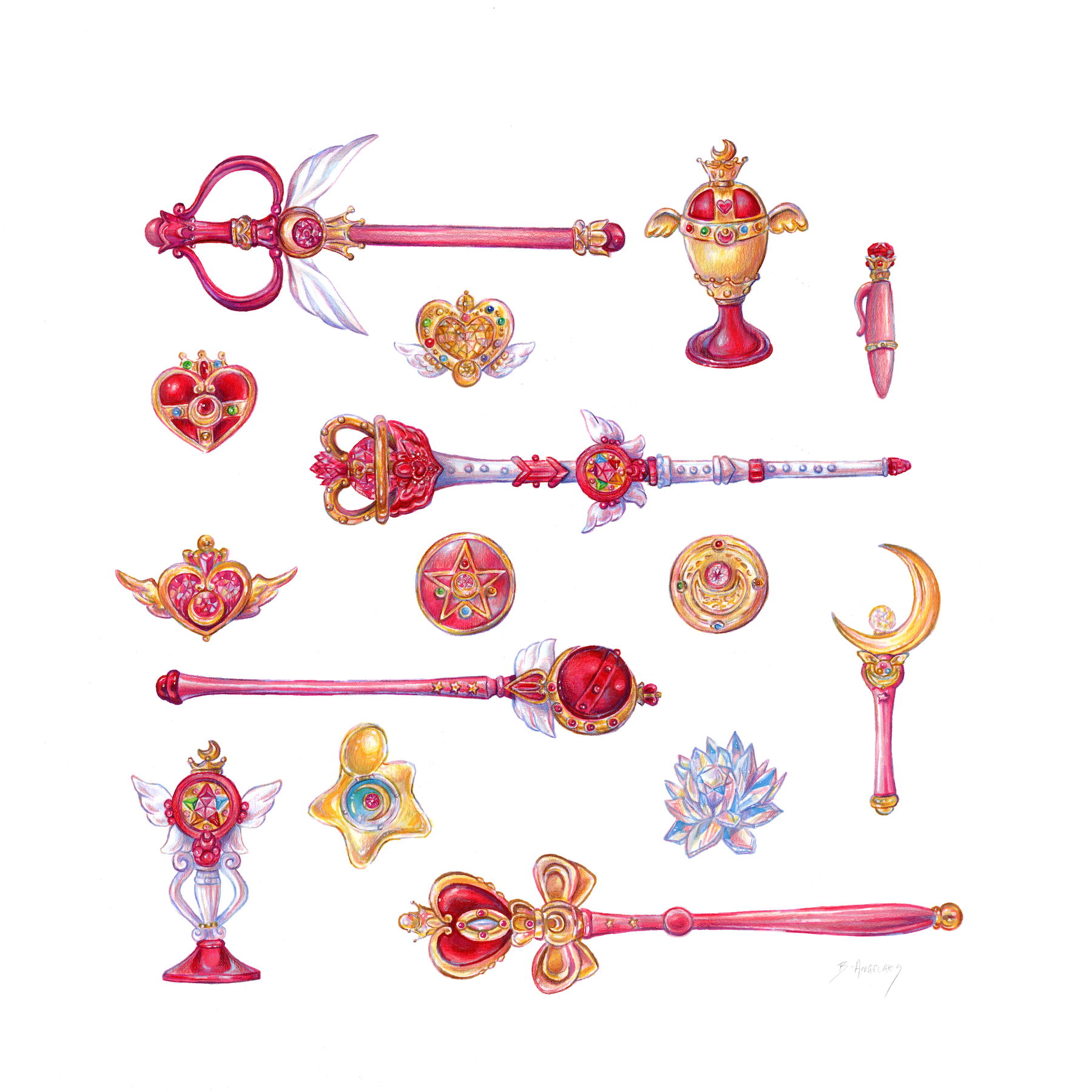 Sailor Moon Magical Items