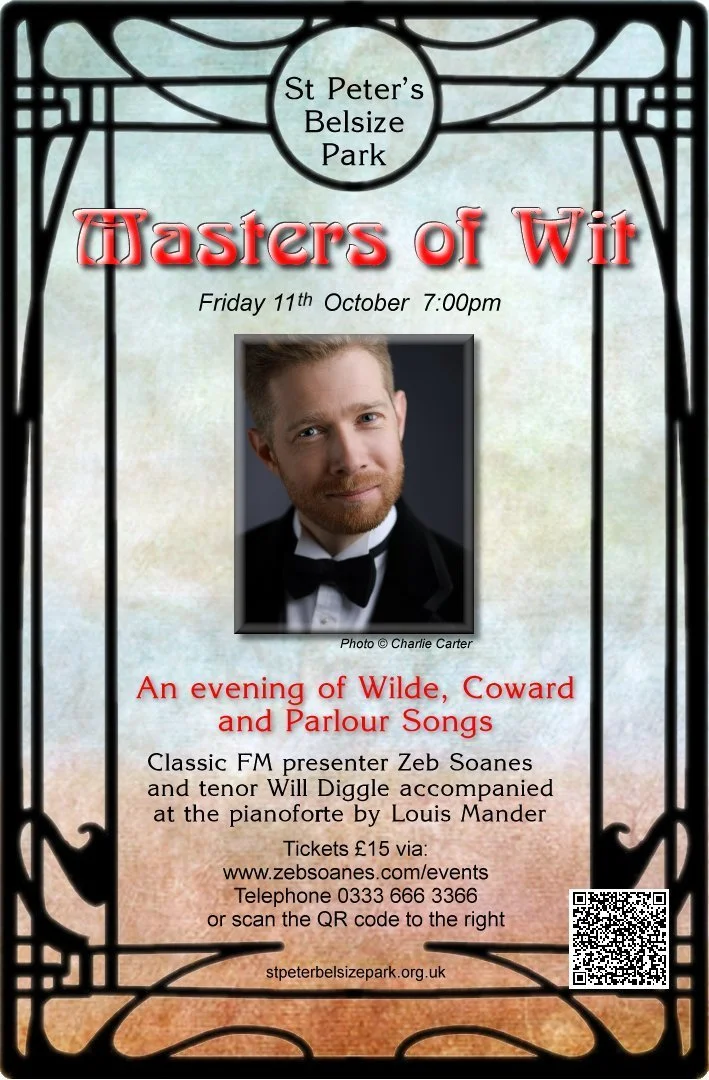 Masters of Wit with Classic FM Presenter Zeb Soanes