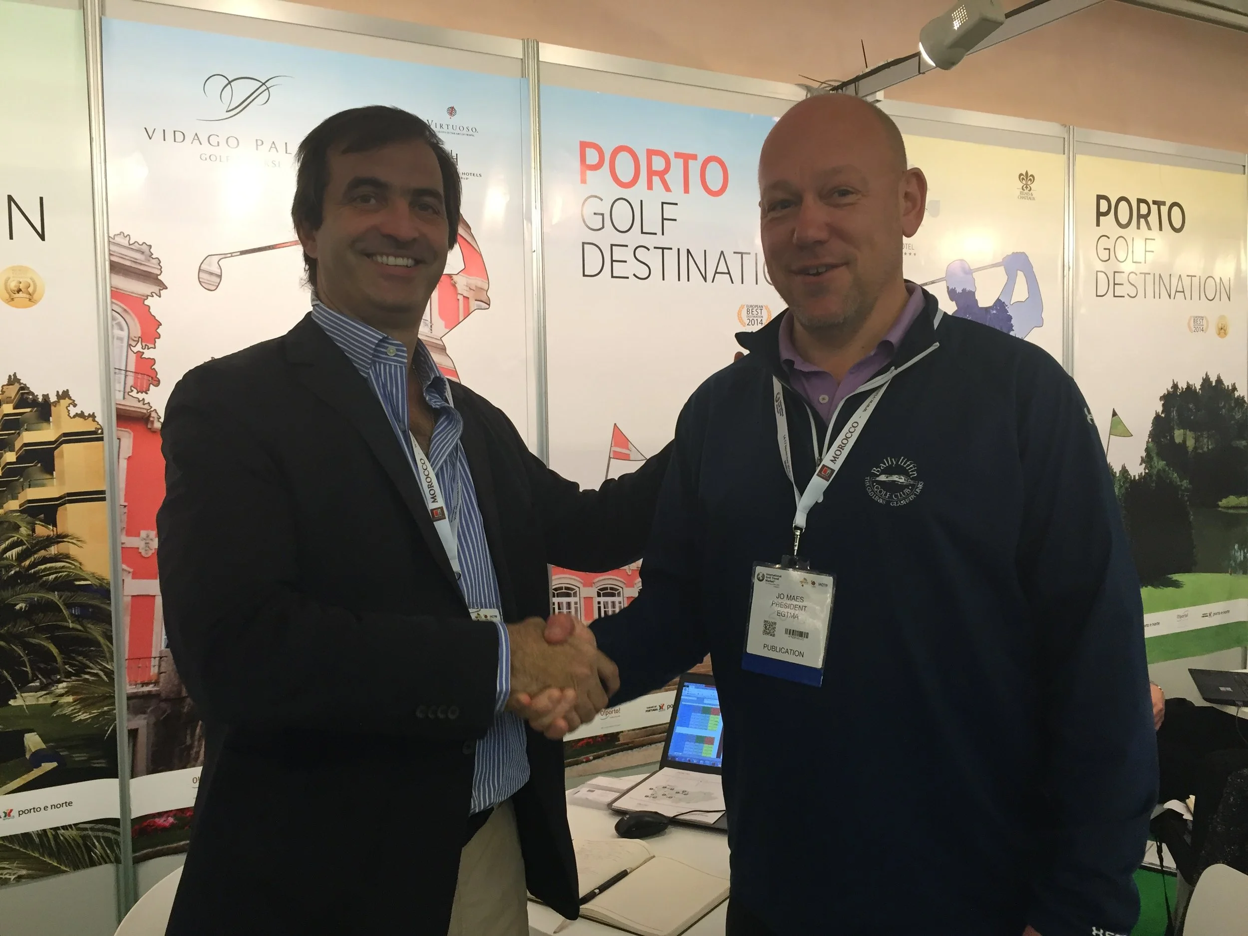 Alexandre Barroso, director of Golf Vidago Palace representing Porto Golf Destination.