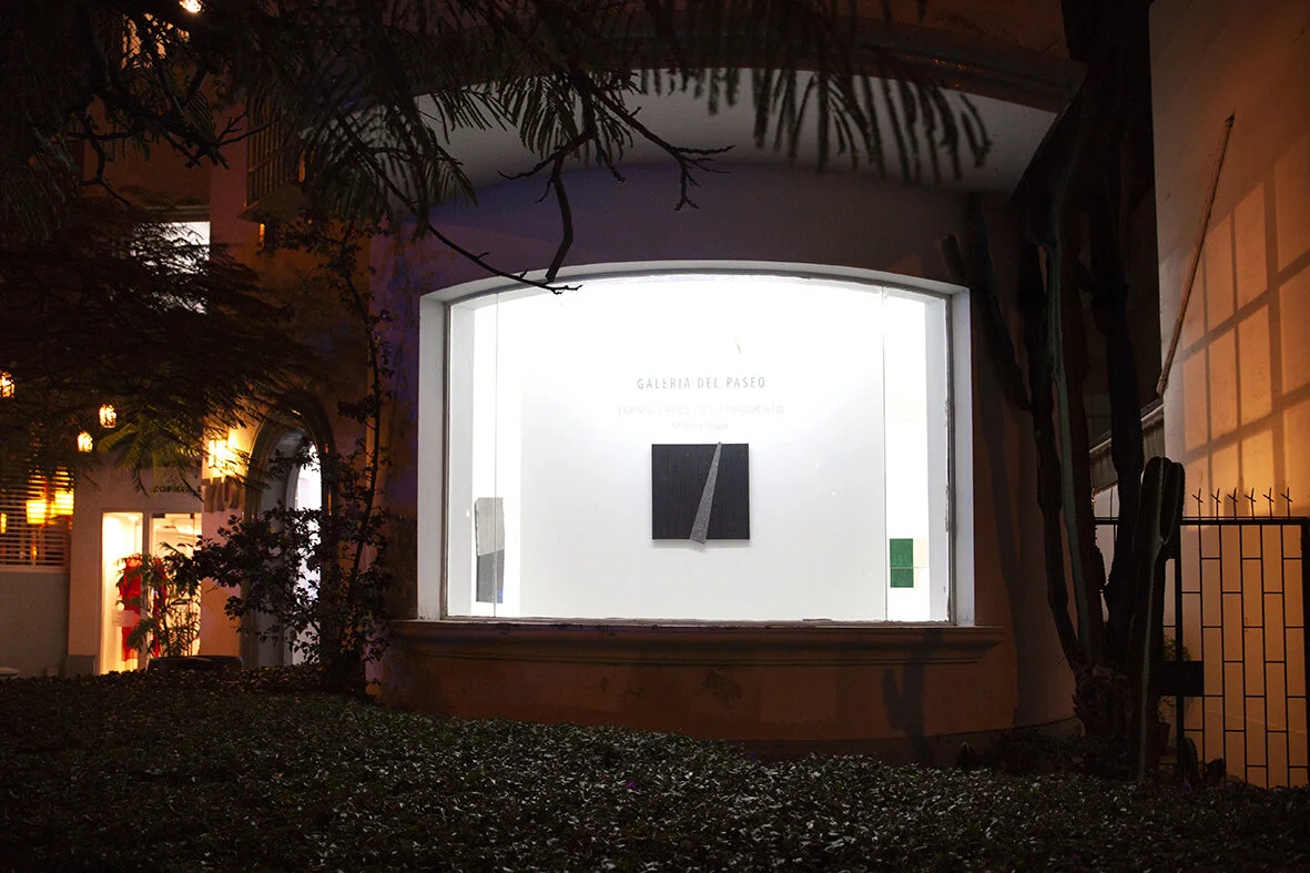 Vista exterior de la galería.