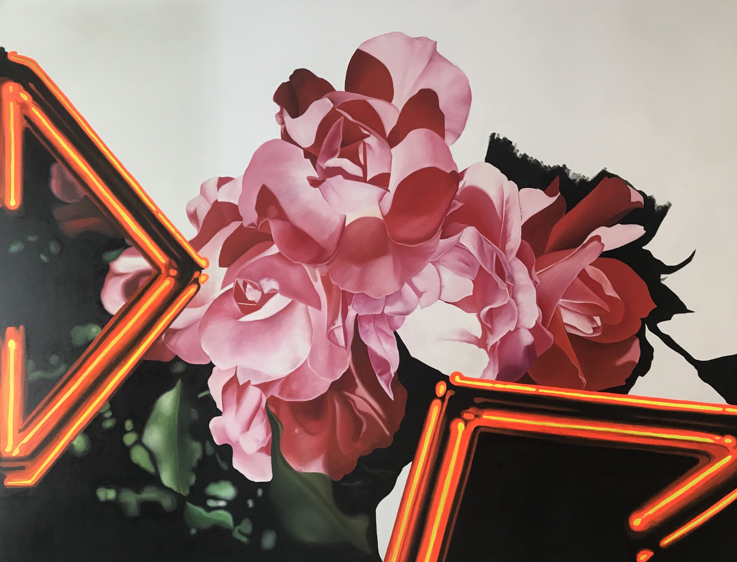  Cynthia Cohen. Collage V (2018). Óleo sobre tela. 170 x 220 cm.  