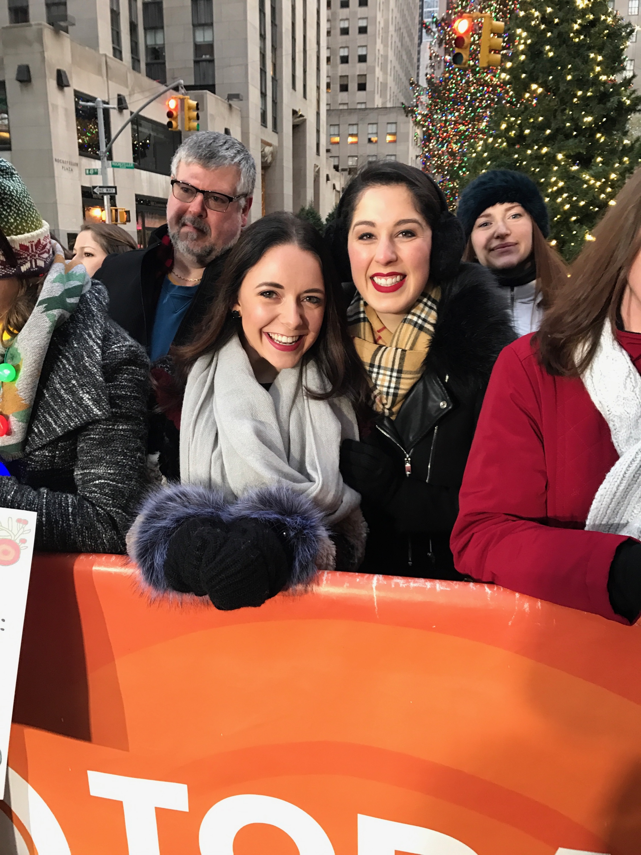 We were on the Today Show and appeared on live national television! 