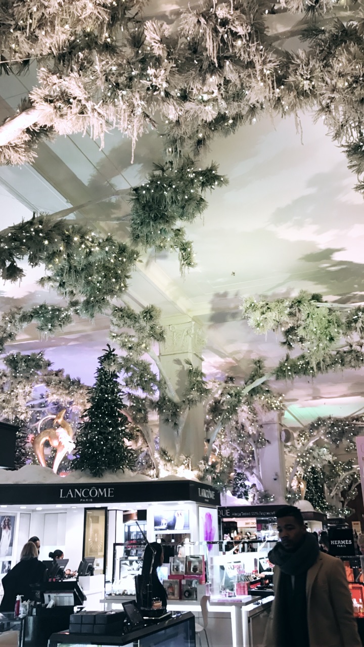 Breathtaking decorations at Sak's Fifth Ave