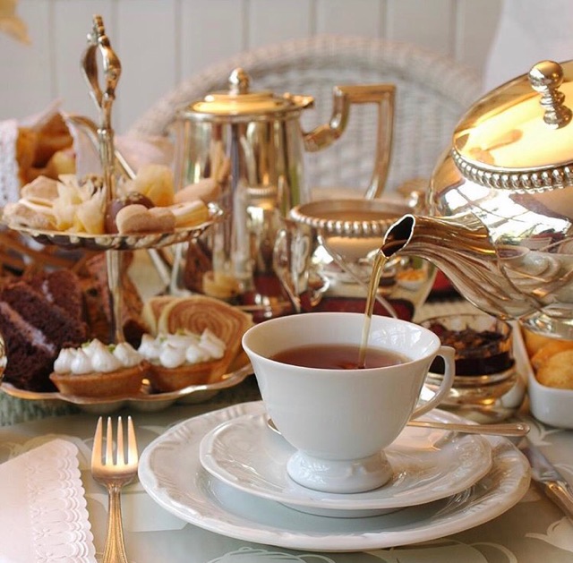 High tea at The Wisconsin Room at The American Club in Kohler, WI. Photo courtesy of The American Club. 