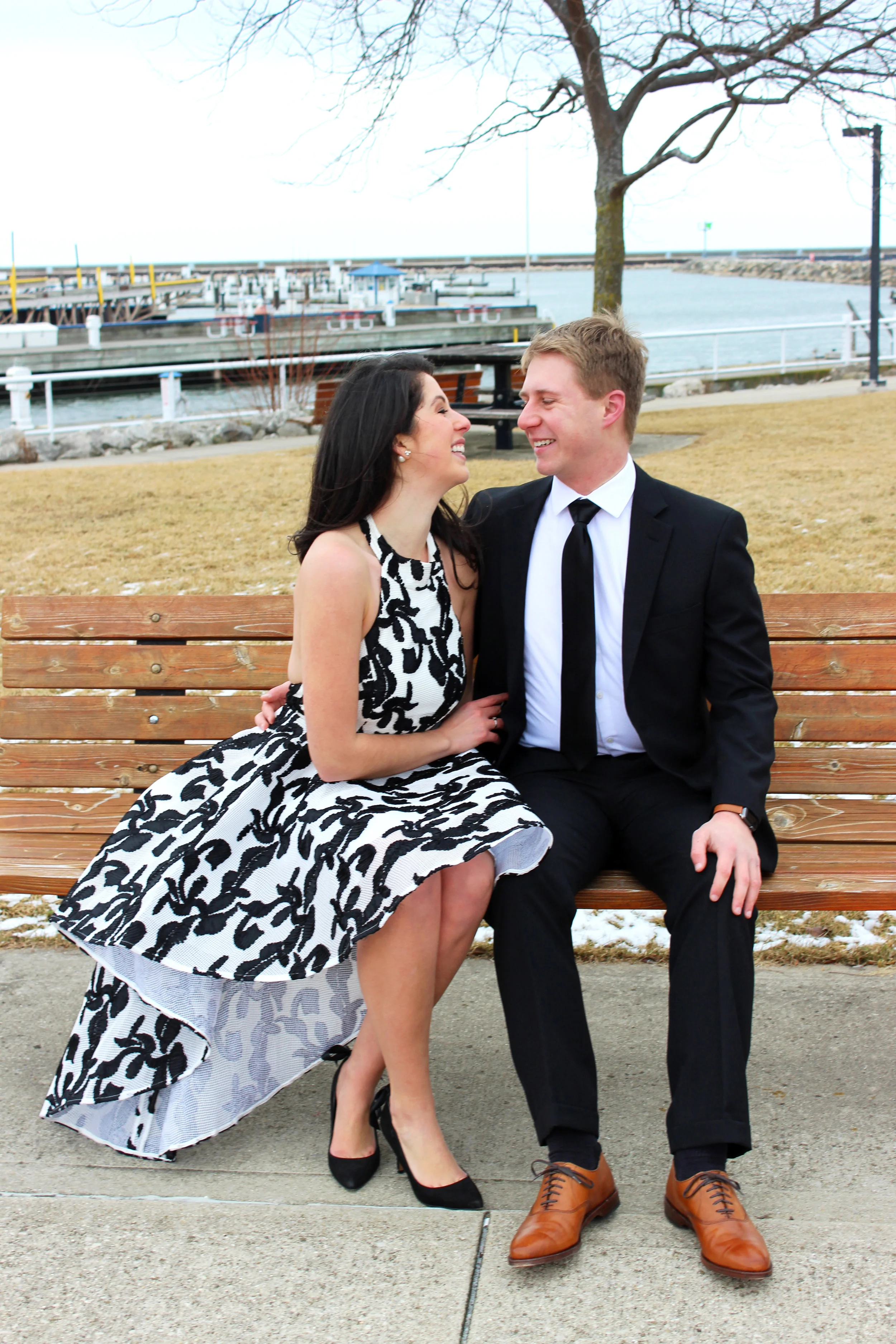 Ben Rennicke and Madalyn Manzeck photographed by Cassie Sterwald in Port Washington, WI. 2017. Both are wearing looks from their own personal collections. 