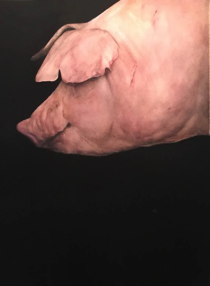 Chesterwhite, 2016, watercolor on paper: 30" x 22"