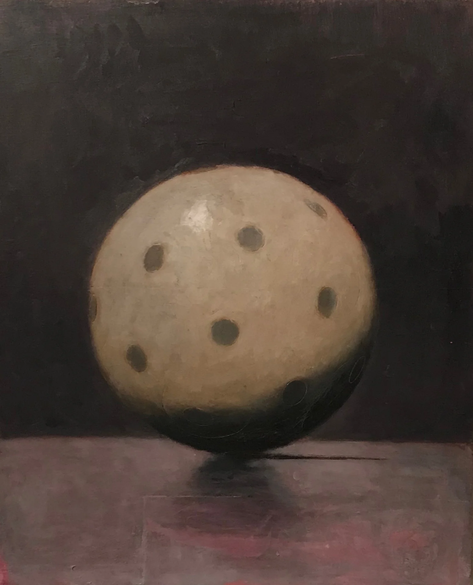 John Gibson , John #62 , 2002, oil on panel: 18 x 15 inches