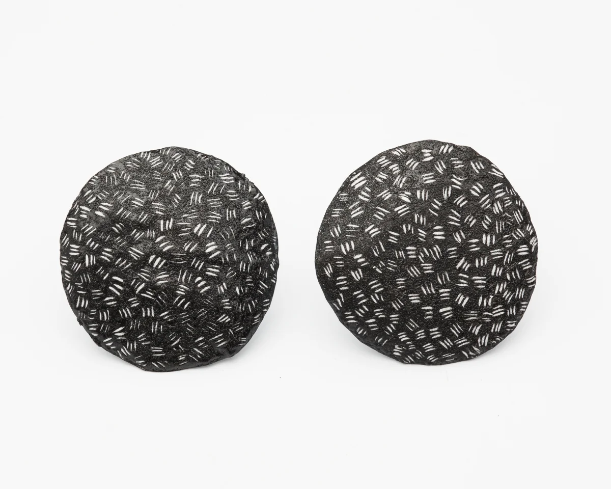 Sgraffito Earrings