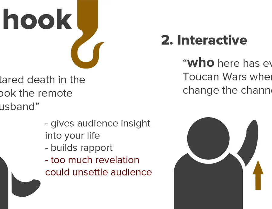 Bait your elevator pitch - capture your audience with a hook