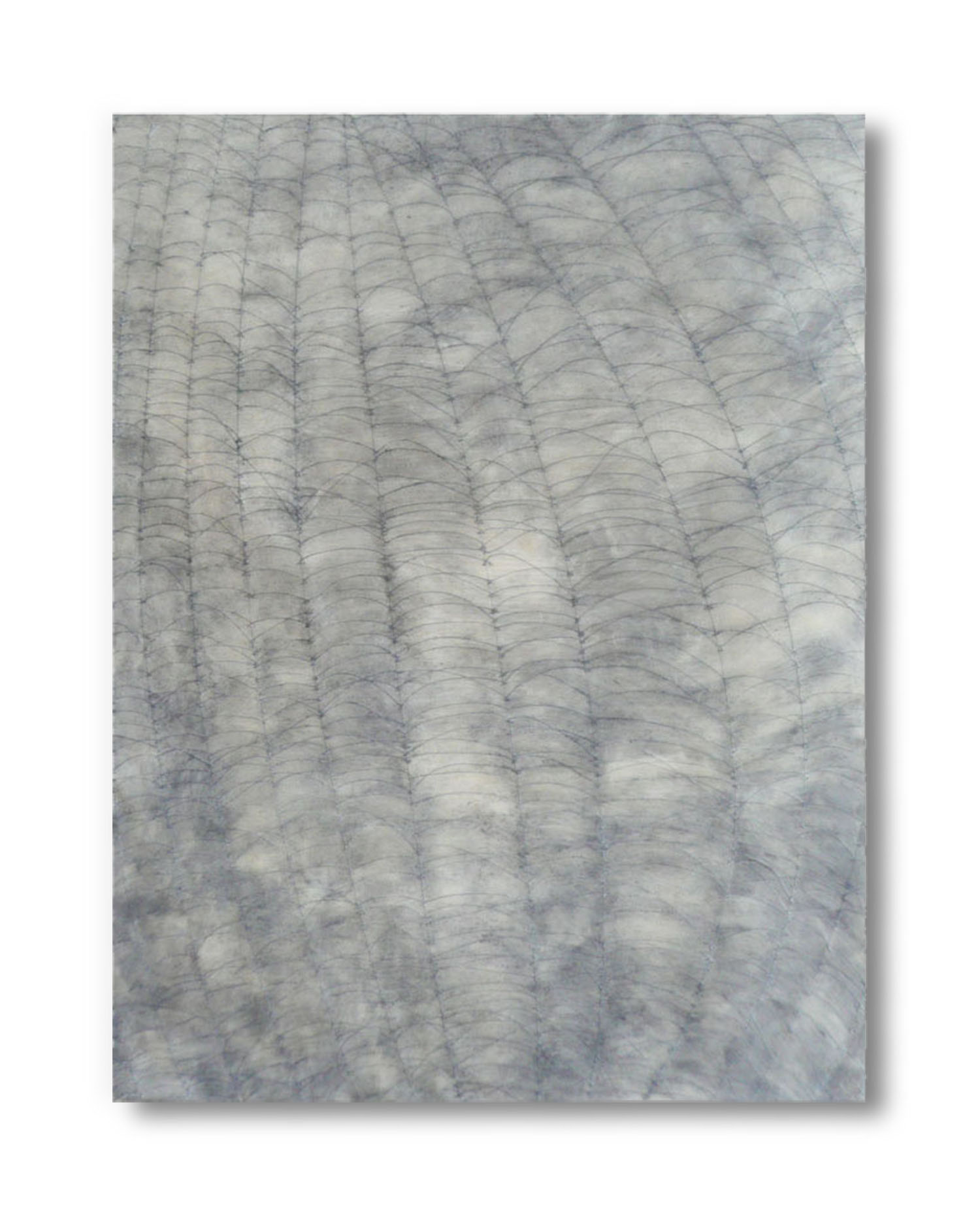  Line Weave, 2013 (sold) Encaustic, Oil 20 x 16 inches  