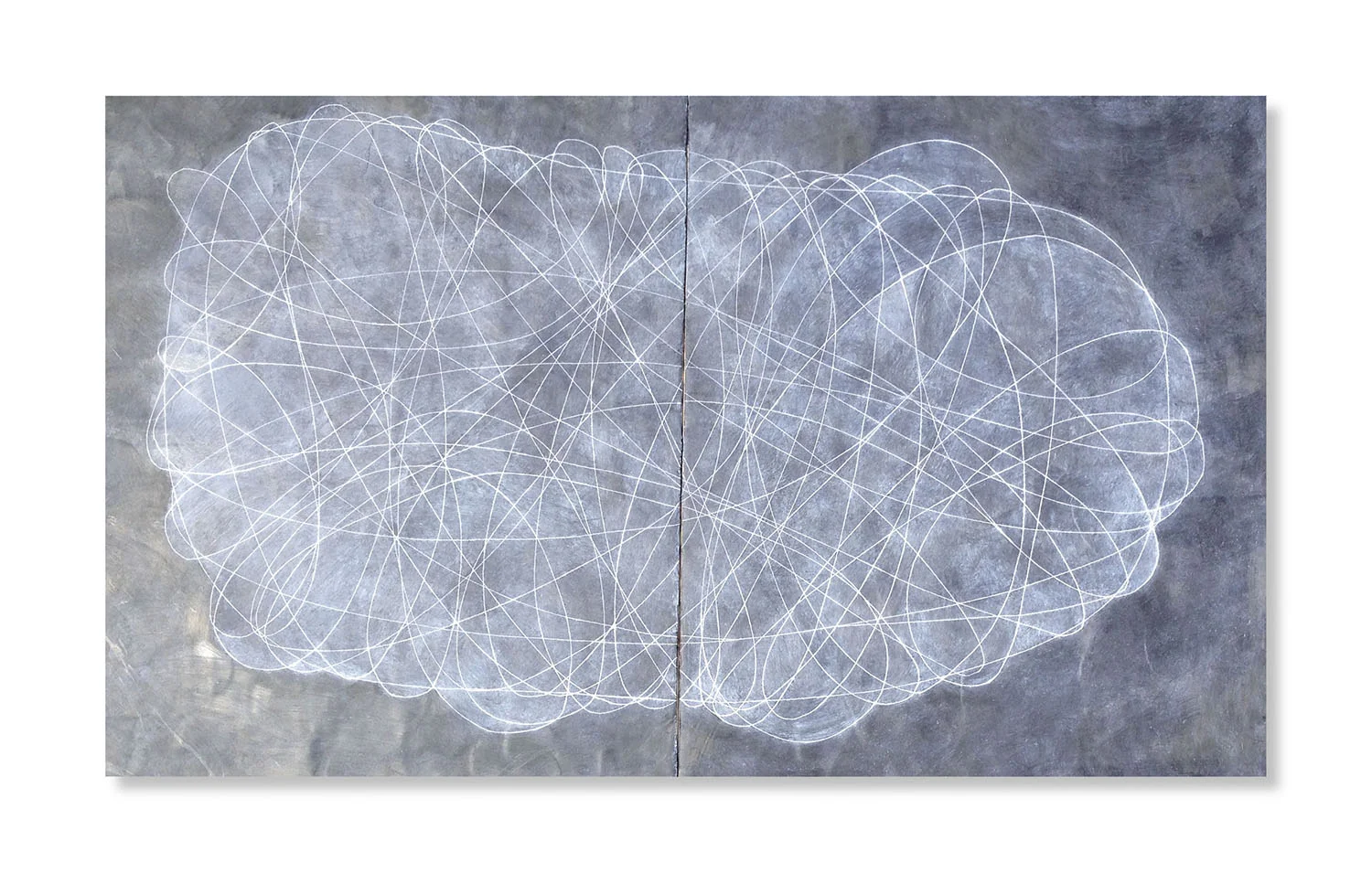 Encircle 48" x 30" Encaustic, Oil SOLD