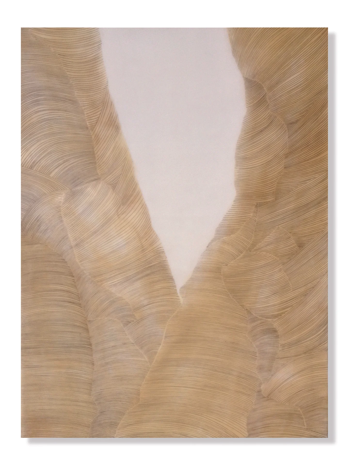 Drift, 2015 Encaustic, Oil 20" x 36" x 1"