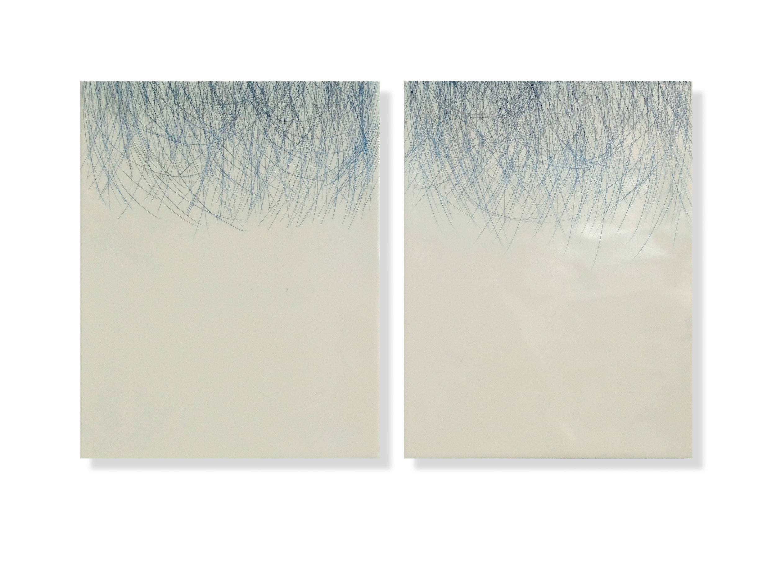  Wisp 2, 2015 (sold) Encaustic, Oil 14 x 22&nbsp;x 1 inches 