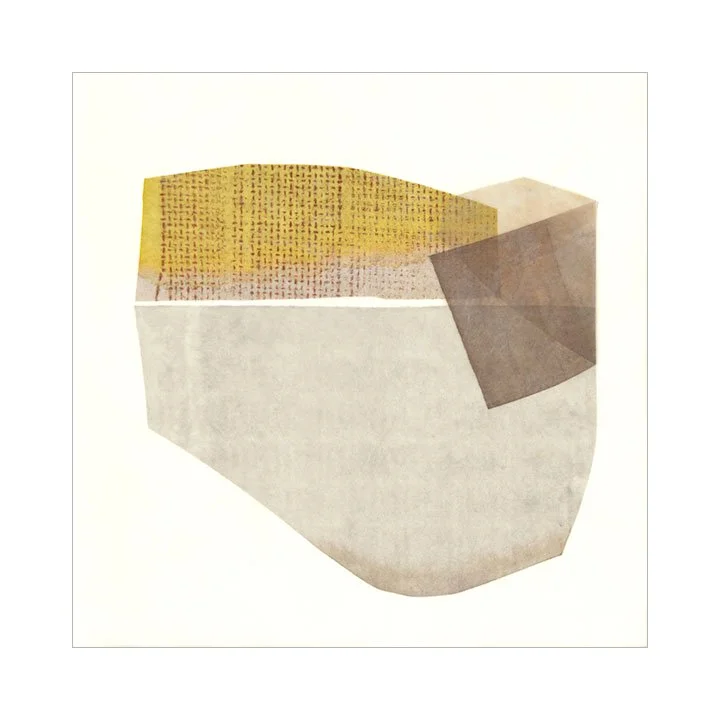 Filter 3, 2023 8 x 8 inches (prints available - original sold) Mulberry paper, watercolor, Akua intaglio ink, wax on panel All art is a response to something — an object, a memory, scent, even weather — seen through the artist’s own filter. Inspir