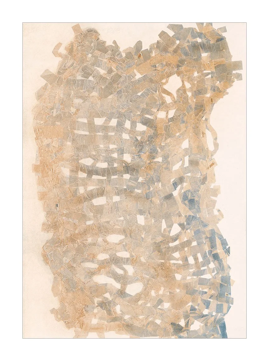 To Expand 2, 2025 27.5 x 19.75 inches (digital prints available in custom sizes) Monotype Richard Serra’s verb list consists of a multitude of movement-based manipulations and transformations of artistic matter. The Alterations series takes his ve
