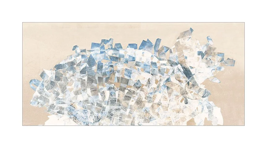 To Fold, 2025 13 × 28 inches (prints available) Monotype Richard Serra’s verb list consists of a multitude of movement-based manipulations and transformations of artistic matter. The Alterations series takes his verbs as the starting point of a se