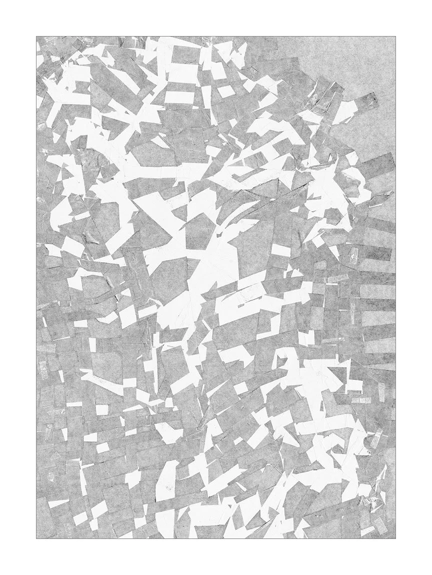 To Stretch, 2025 26.75 x 18.75 inches (prints available) Monotype Richard Serra’s verb list consists of a multitude of movement-based manipulations and transformations of artistic matter. The Alterations series takes his verbs as the starting poin