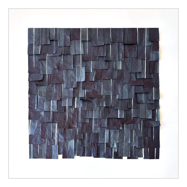  Lake Beam 3, 2026  Mulberry paper, ink on paper 30 × 30 inches (34.5 × 34.5 inches framed)  The mood and texture of space, light and organic form has formed an important part of my work. Inspired by the ephemeral and the anecdotal, these series repr