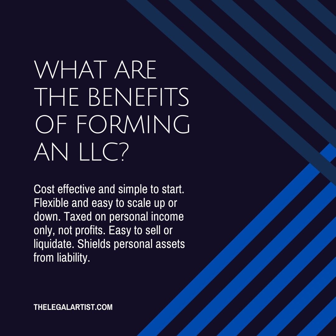 Forming an LLC is one of the quickest and easiest ways to protect your work and yourself. Don&rsquo;t get caught out in the cold; if you&rsquo;re serious about selling your work, start a business.
.
.
.
.

If you&rsquo;re an artist, entrepreneur, or 