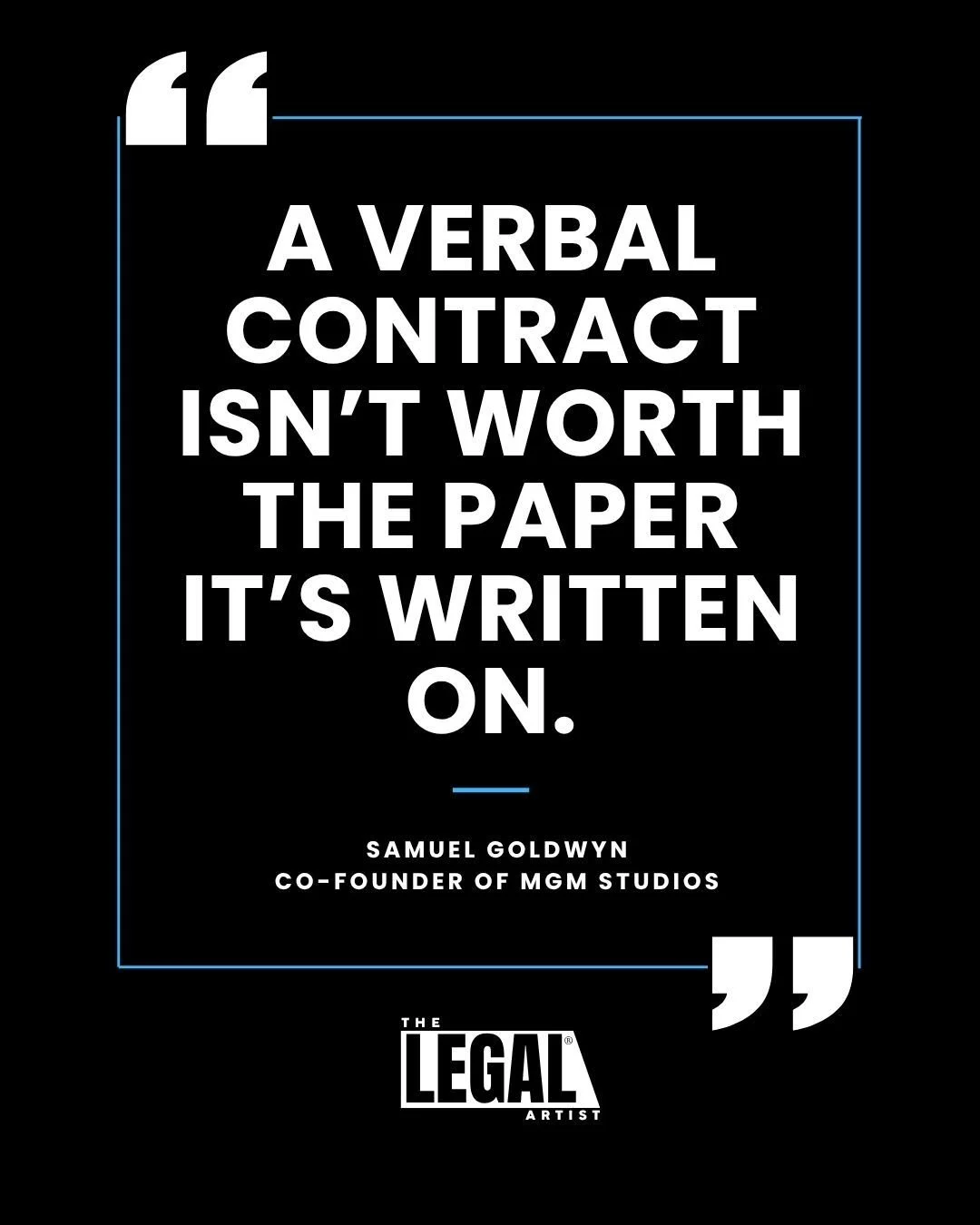 Contracts aren't just an important part of running a business - they are a foundational piece of the puzzle, without which you set yourself up for disaster. While handshake and verbal agreements are legally binding, they don't hold a candle to a good