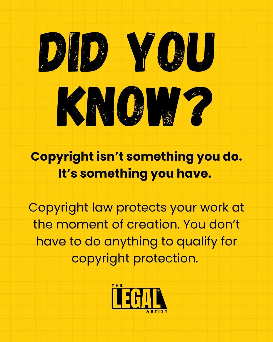 People often confuse &ldquo;copyrighting&rdquo; with registering a copyright. While registration has its benefits, and you can&rsquo;t sue someone for copyright infringement without it, you don&rsquo;t need to &ldquo;do&rdquo; anything if all you&rsq