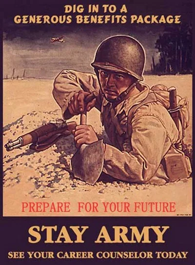 Word War II Era Recruiting Poster