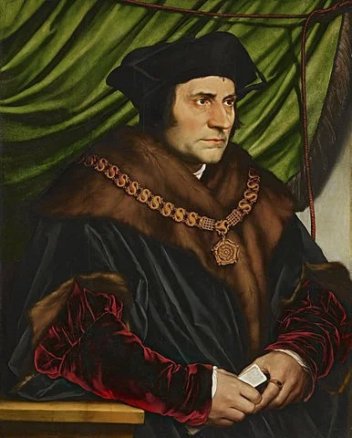 Sir Thomas More, painted by Hans Holbein the Younger