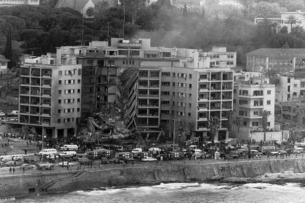 April 18, 1983, U.S. Embassy Beirut, Lebanon