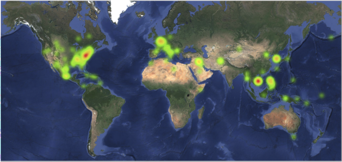 Concentration of U.S. Army Campaign Streamers 1775–2015 (Source: Author, See Notes)