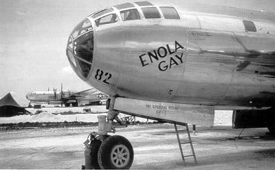 enola gay crew committed suicide